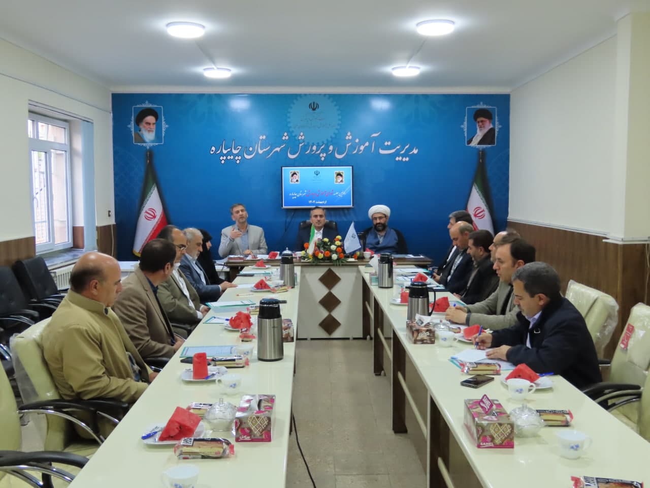 ولین جلسه شورای آموزش و پرورش شهرستان چایپاره