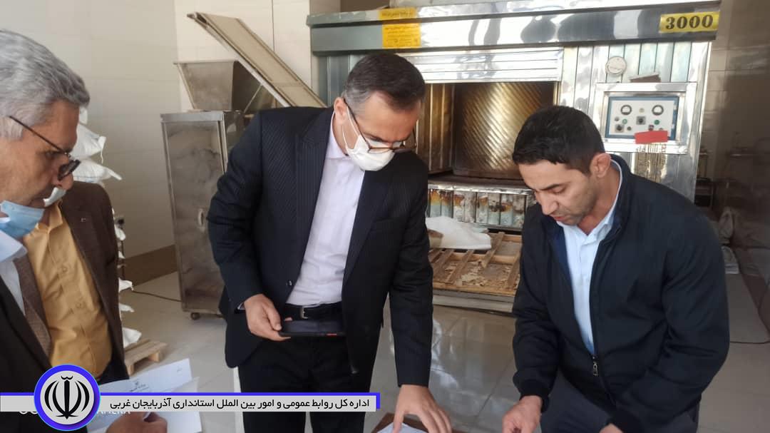 گزارش تصویری/بازدید سرزده شکورزاده فرماندار شهرستان از نانوایی های سطح شهرستان