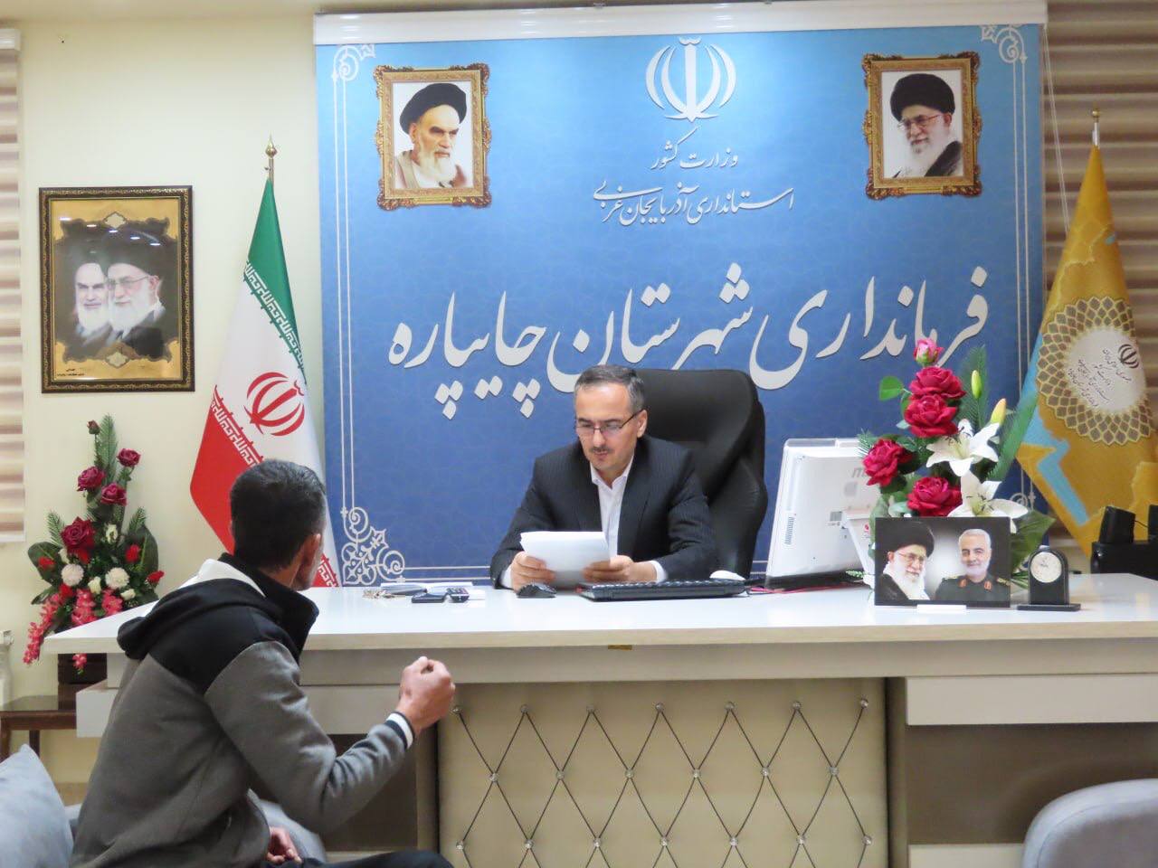 احصاء و بررسی مشکلات مردمی توسط نماینده عالی دولت در شهرستان چایپاره