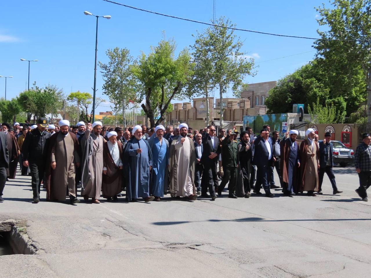 خروش مردم ولایی و انقلابی شهرستان چایپاره در حمایت از جبهه مقاومت و مردم مظلوم غزه