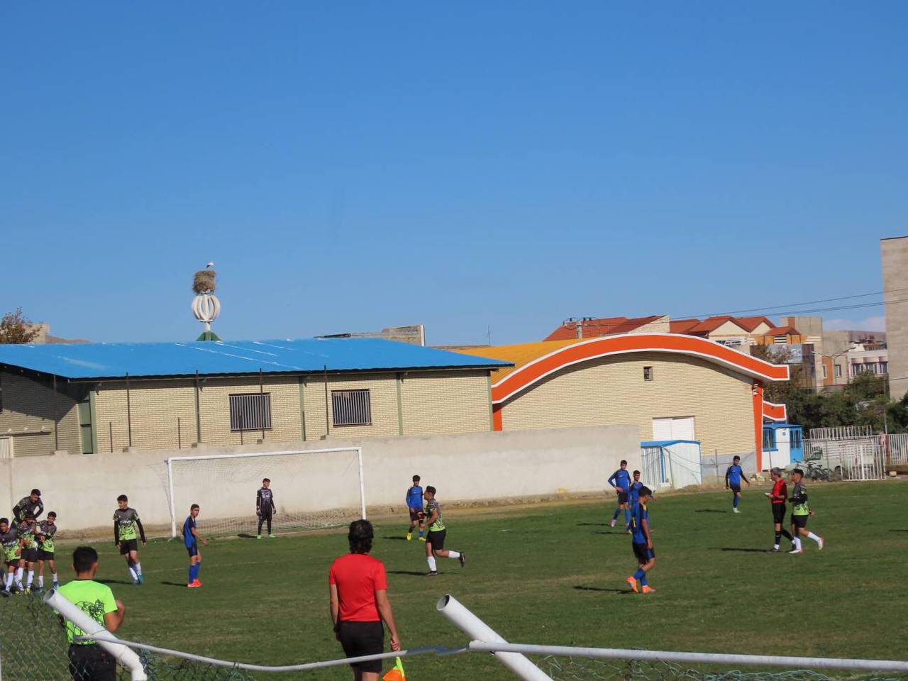 برگزاری مسابقه فوتبال استانی