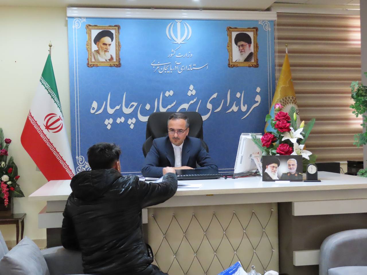 احصاء و بررسی مشکلات مردمی توسط نماینده عالی دولت در شهرستان چایپاره