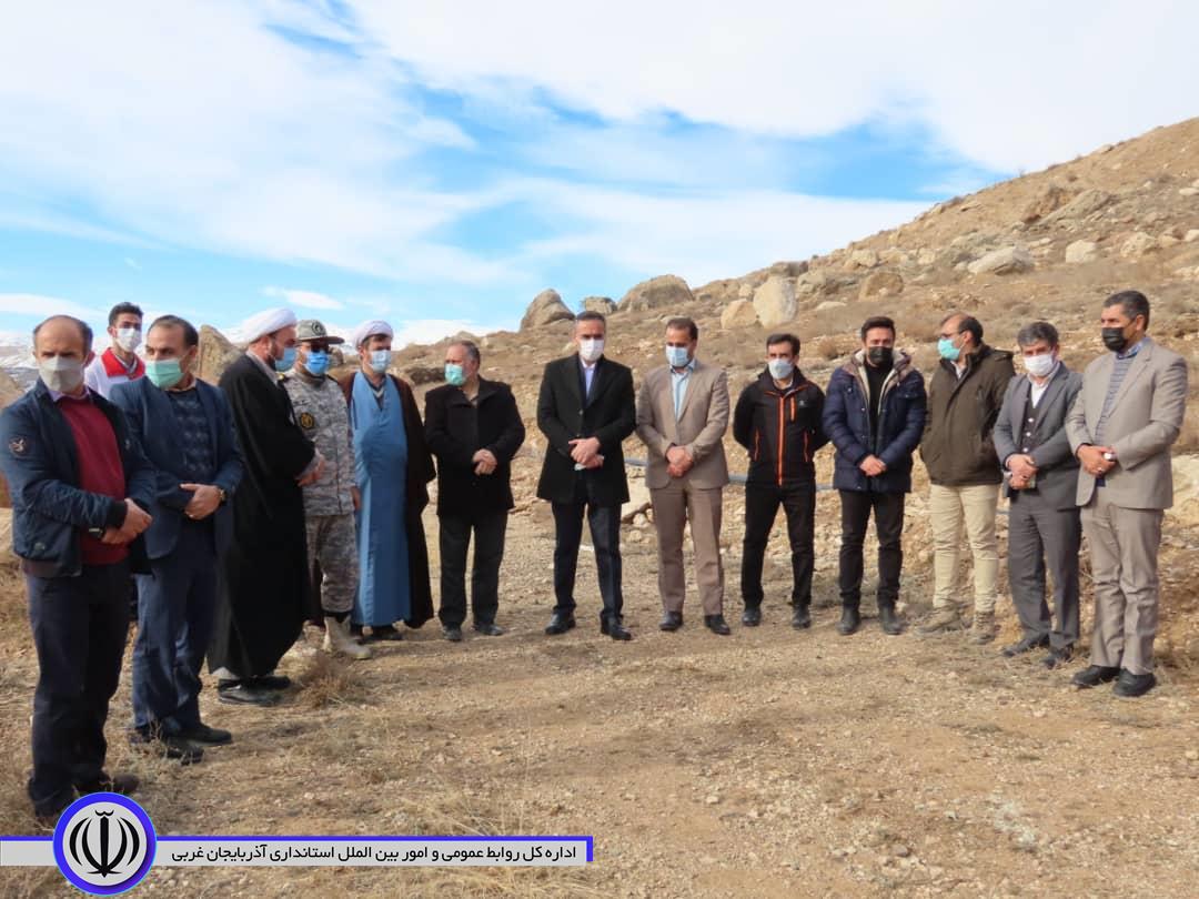 آئین بهره برداری از طرح عظیم جنگلکاری در روستای بسطام برگزار شد