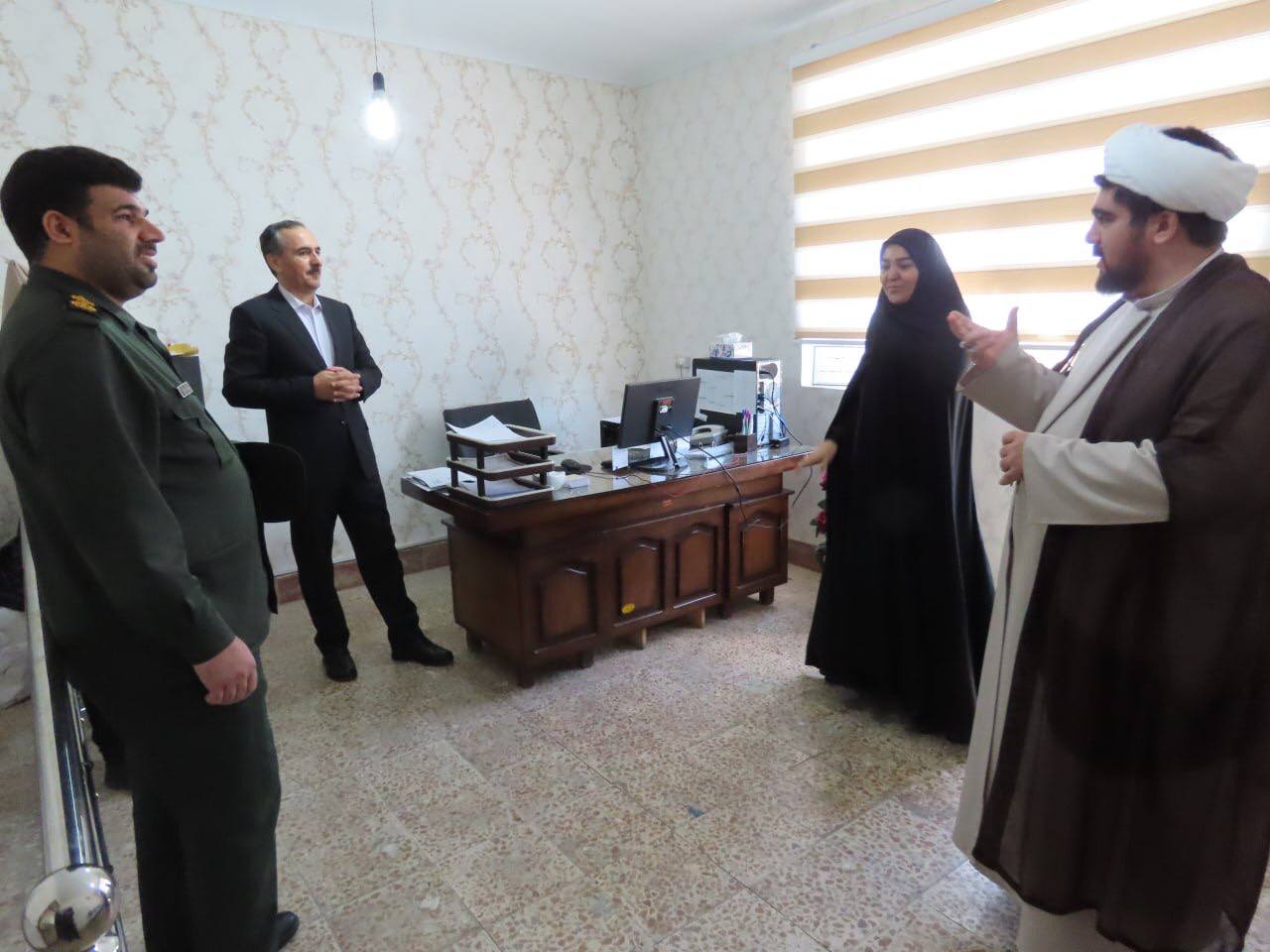 بازدید سرزده سعید شکورزاده فرماندار شهرستان چایپاره از بهزیستی شهرستان چایپاره