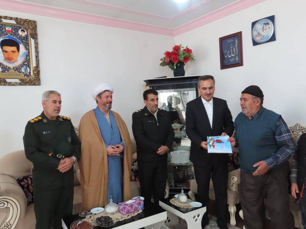 دیدار و تجلیل از مقام شامخ خانواده معظم شهداء