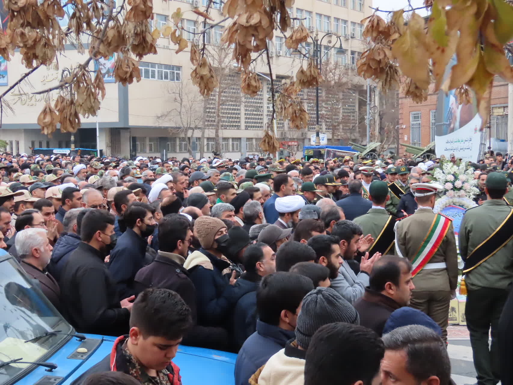 تحویل پیکر مطهر شهید گمنام روستای هدف گردشگری چورس به نمایندگان شهرستان چایپاره