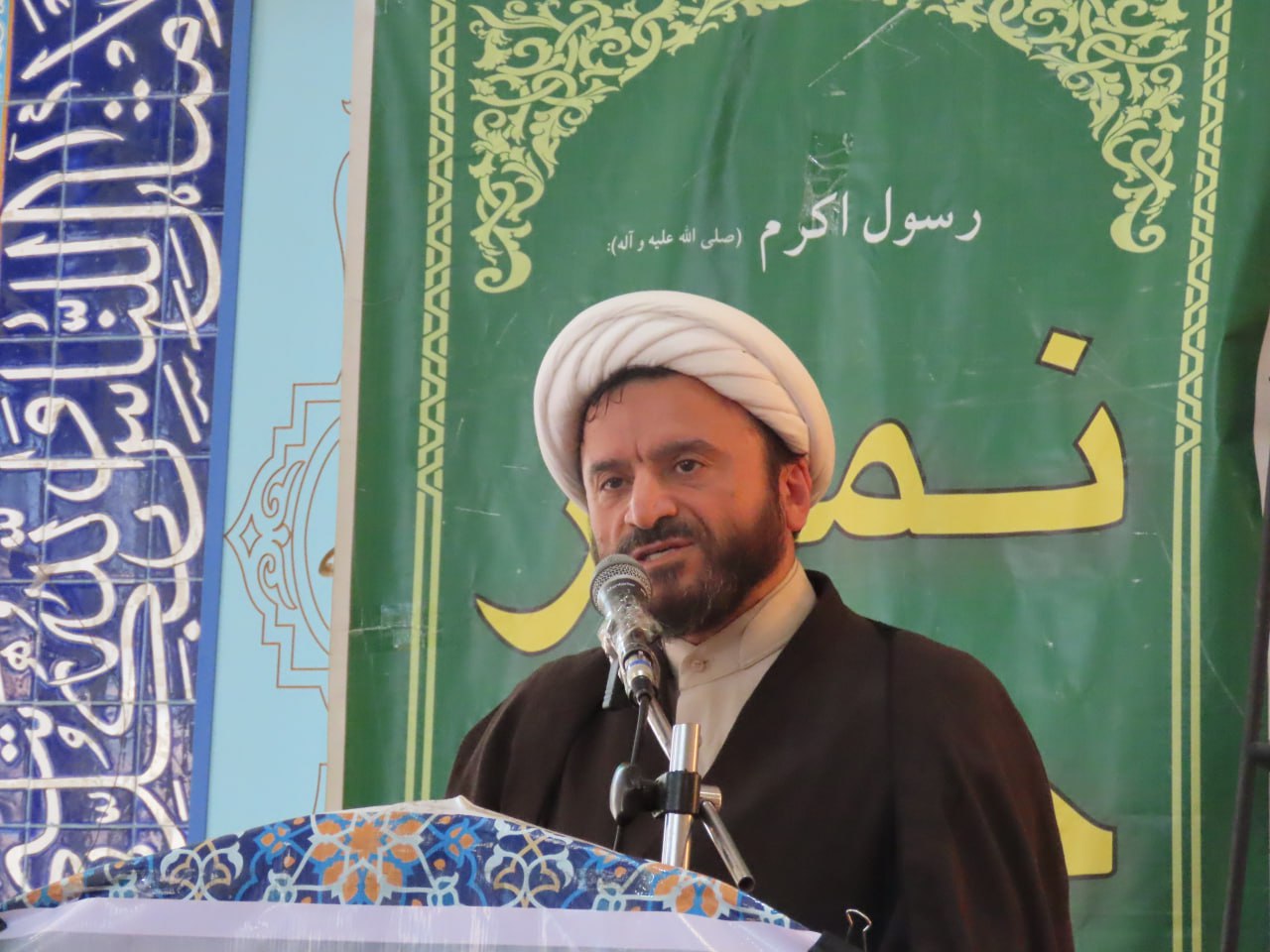 قرائت حکم انتصاب امام جمعه جدید شهرستان چایپاره