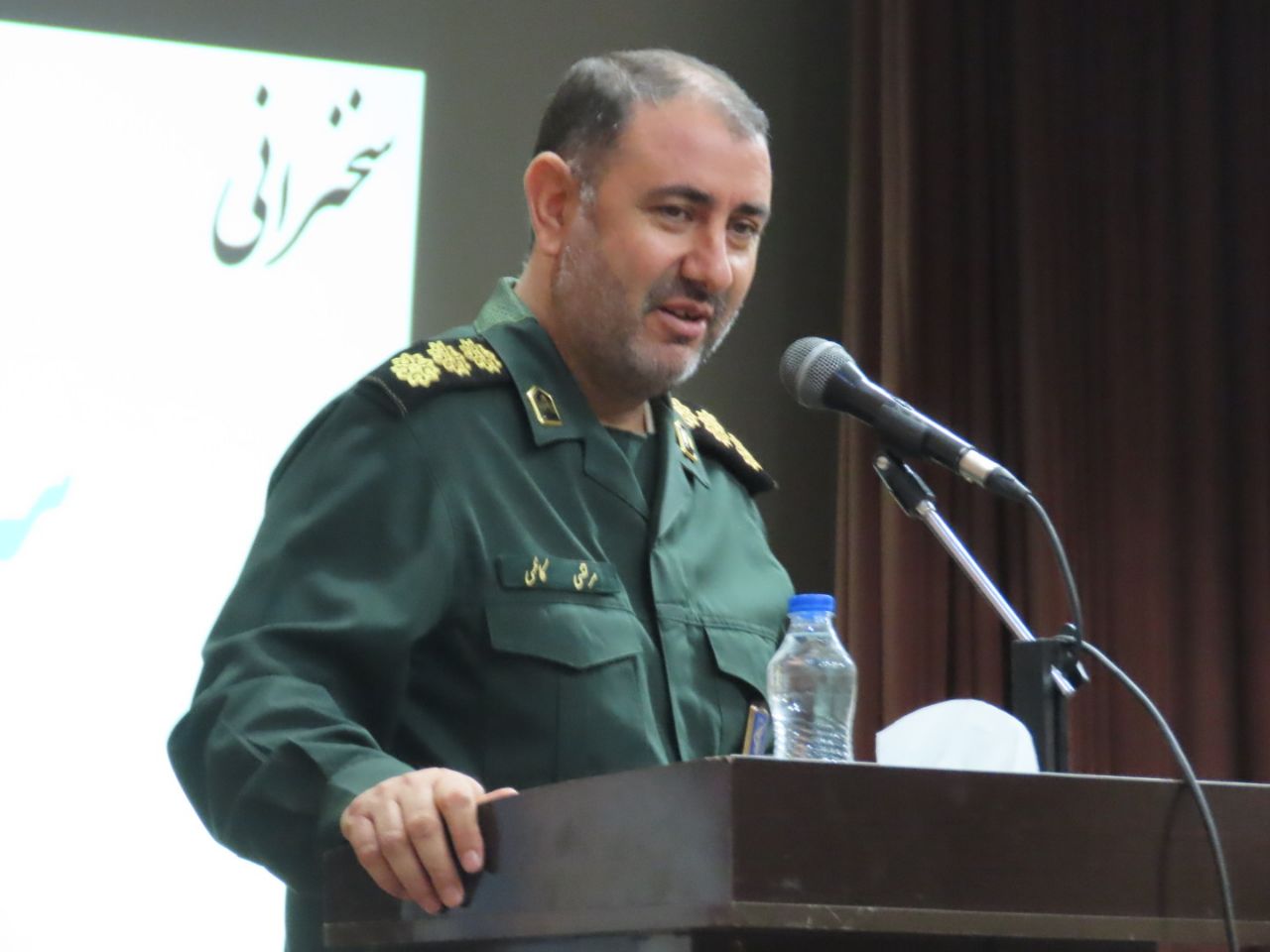 آیین تکریم و معارفه فرمانده ناحیه مقاومت بسیج سپاه شهرستان چایپاره