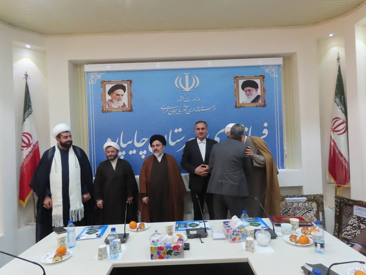 آیین تکریم و معارفه امام جمعه جدید شهرستان چایپاره