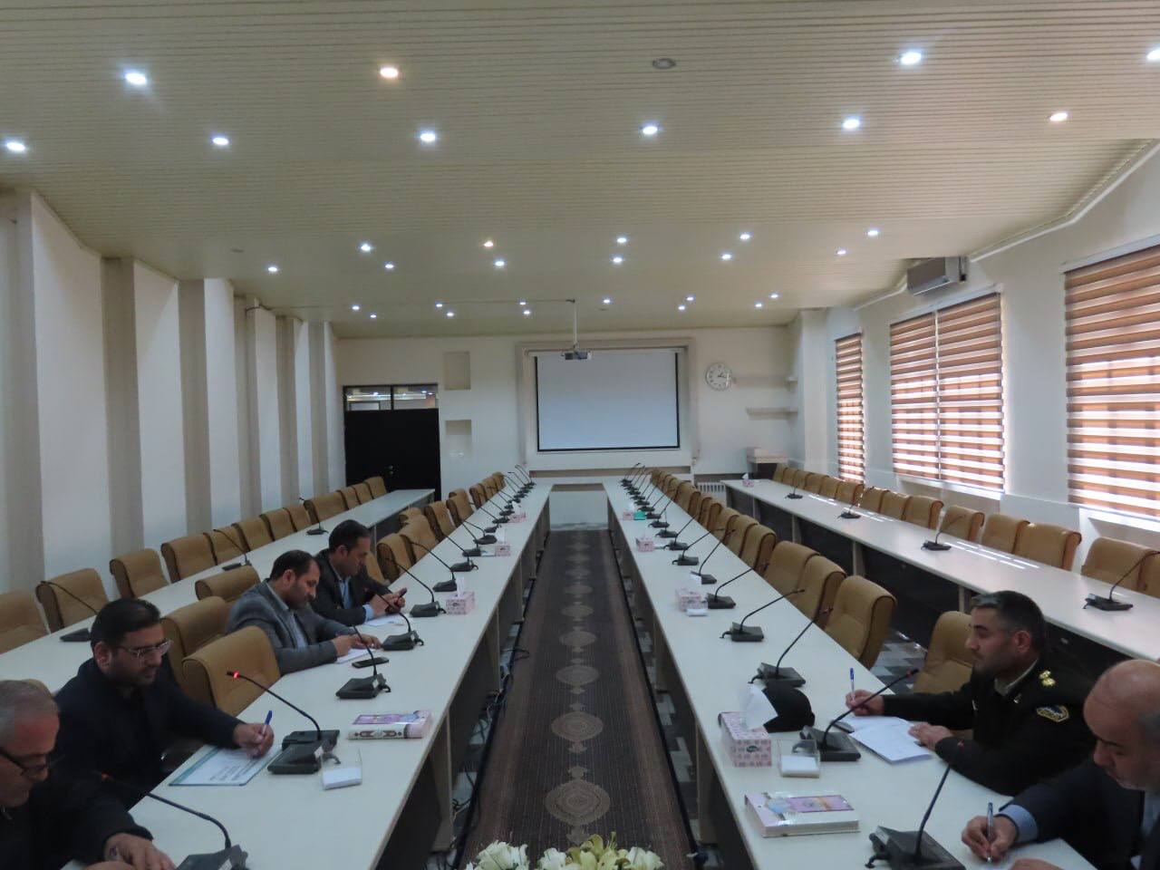 جلسه شورای هماهنگی ثبت احوال شهرستان چایپاره