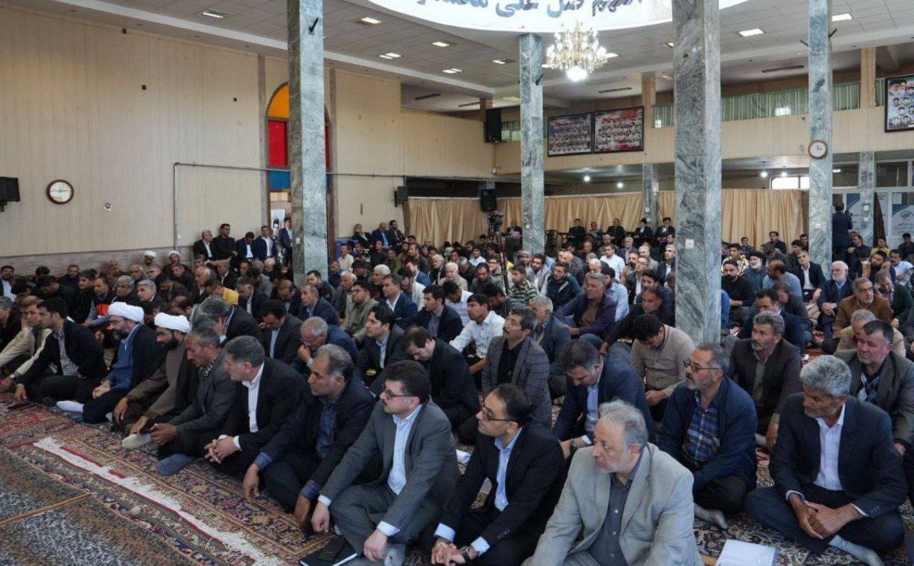 حضور استاندار آذربایجانغربی در اجتماع باشکوه امت رضوی شهرستان چایپاره