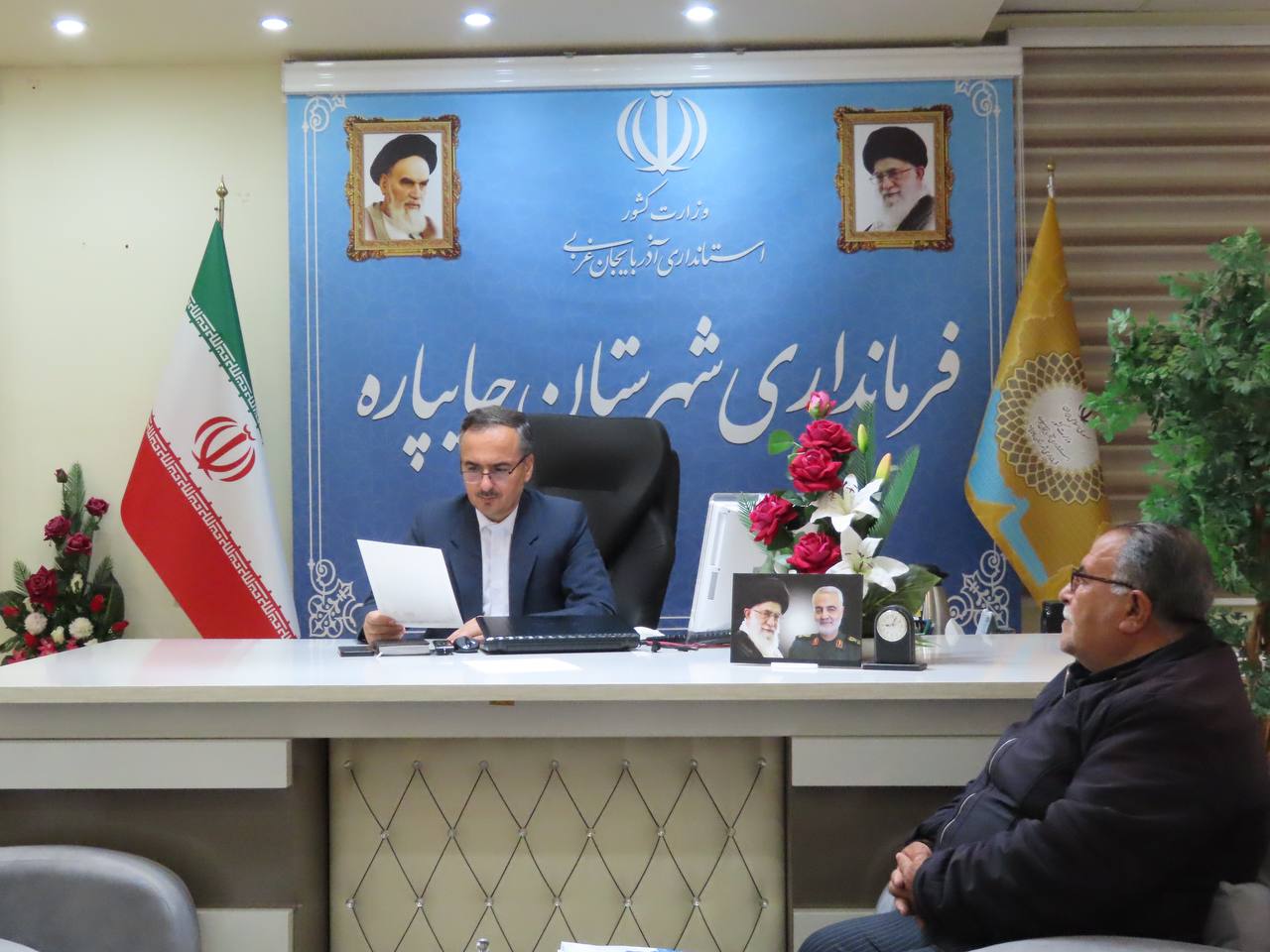 احصاء و بررسی مشکلات مردمی توسط نماینده عالی دولت در شهرستان چایپاره